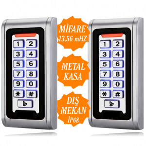 M-110 Dış Mekan Mifare Şifreli Kapı Kilidi