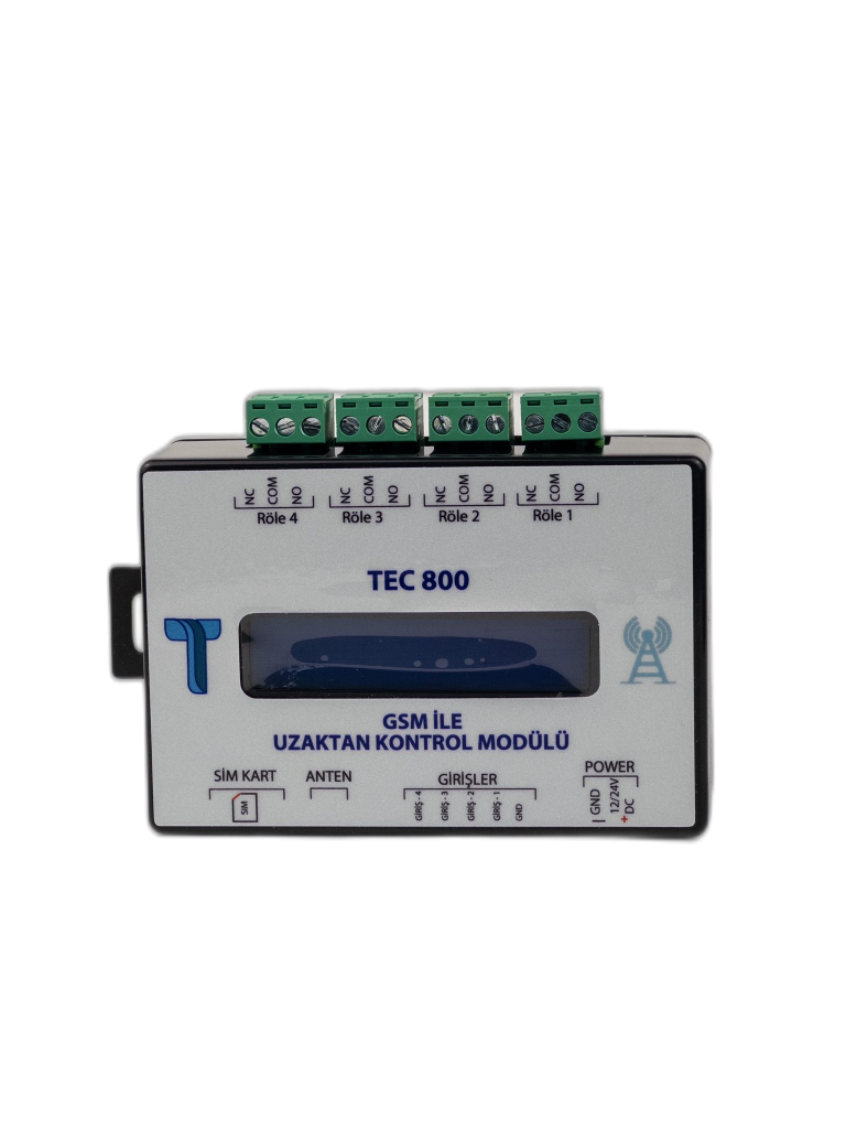 GSM-800 Telefon ile uzaktan Kontrol Modülü