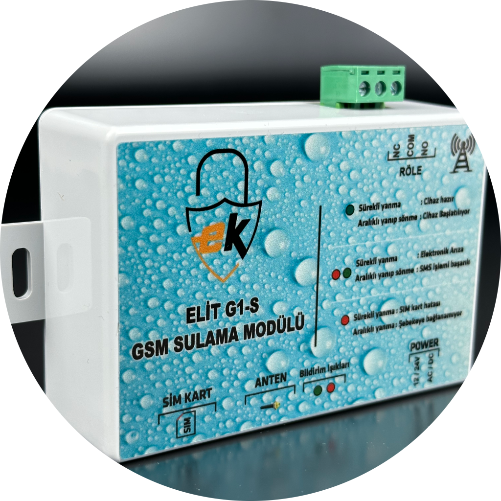 ELİT G1-S Gsm Sulama Modülü – Telefondan Röle Kontrol