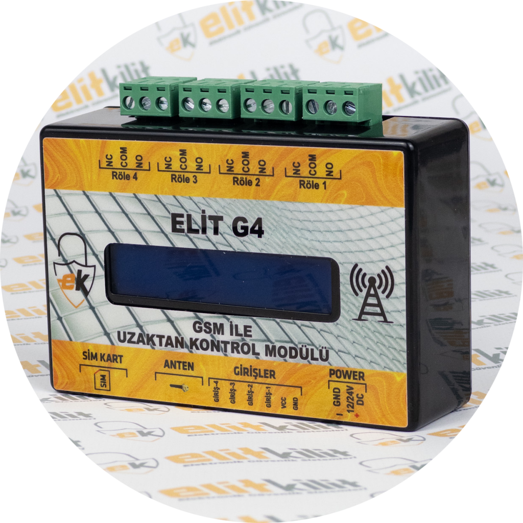 Telefon ile garaj kapı açma ELİT G4